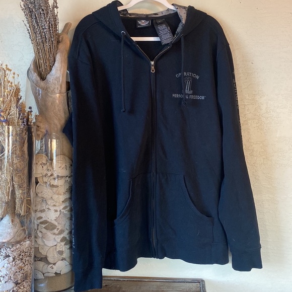 Harley Davison Zip hoodie - Picture 5 of 5